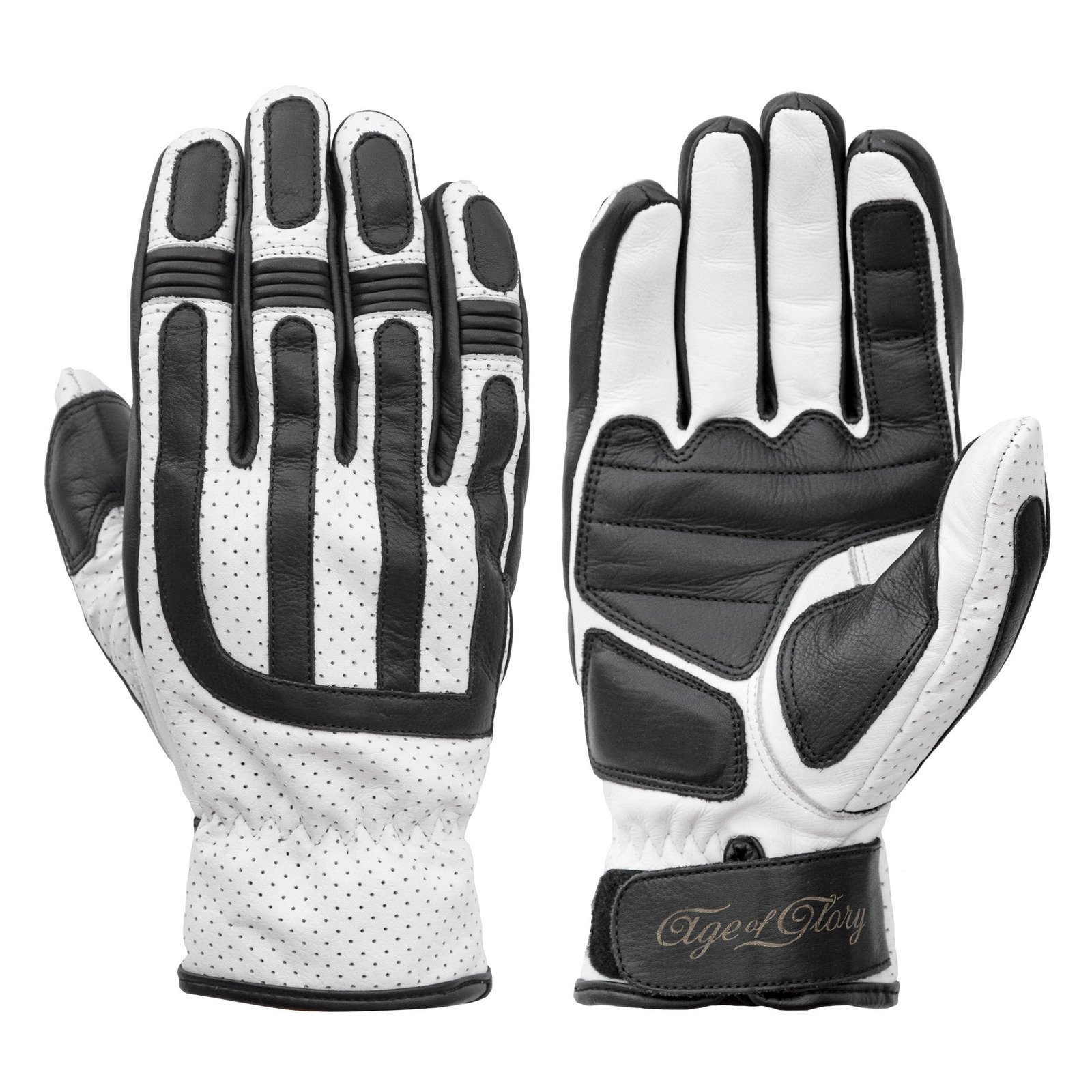 ageofglory-victorygloves-whiteblack-pair Gants Age of Glory - Victory CE – Image 1