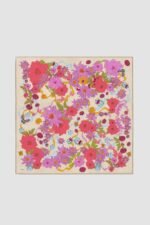 Carré 65 en soie Le jardin – Image 10