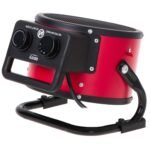 Chauffage Céramique. 2 Puissance. Portable. Thermostat Automatique Design Modern 2400 Noir/Rouge HT1130 – Image 7