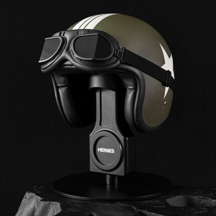 Le Piston . COLLAB  CHROME X HEROES - support de casque