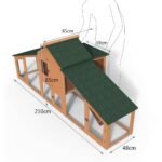 Poulailler en Bois XL avec Pondoir et Perchoir – Image 3