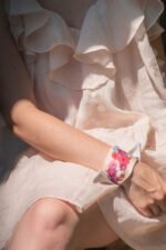 Foulard ruban Le jardin – Image 4