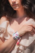 Foulard ruban Le jardin – Image 5