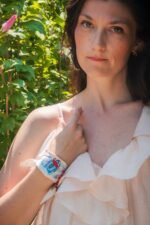 Foulard ruban Le jardin – Image 6