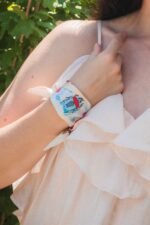 Foulard ruban Le jardin