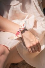 Foulard ruban Le jardin – Image 2